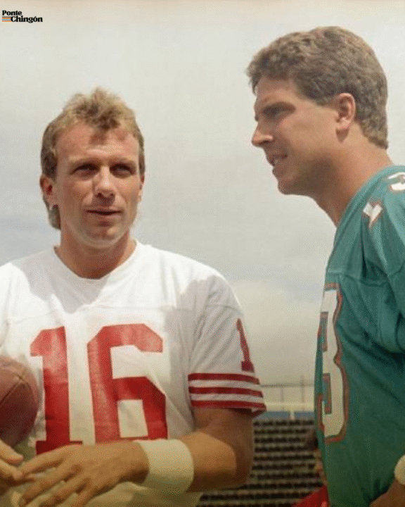 Dan Marino y Joe Montana