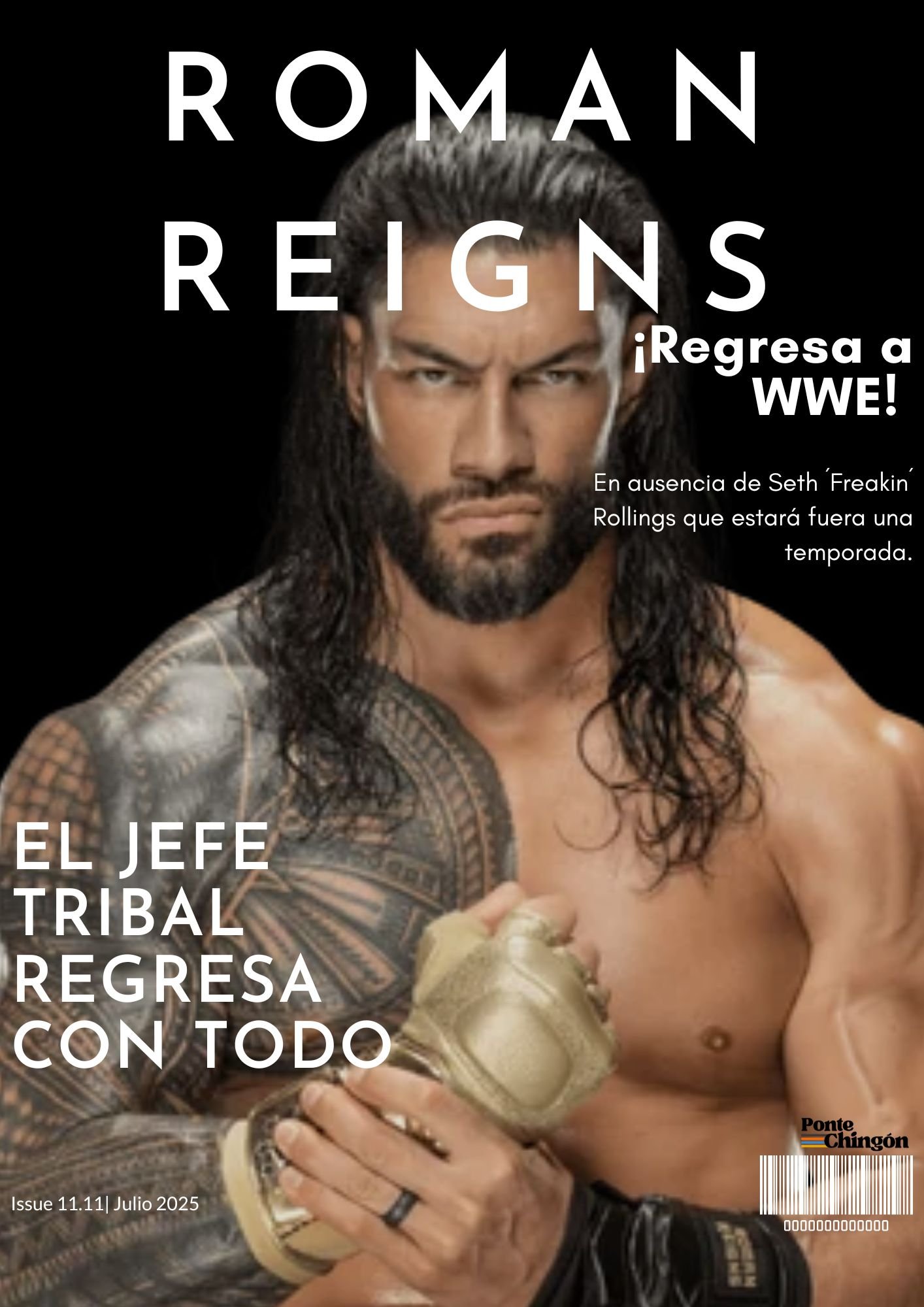 Roman Reigns regresa a WWE con su nuevo apodo OTC1