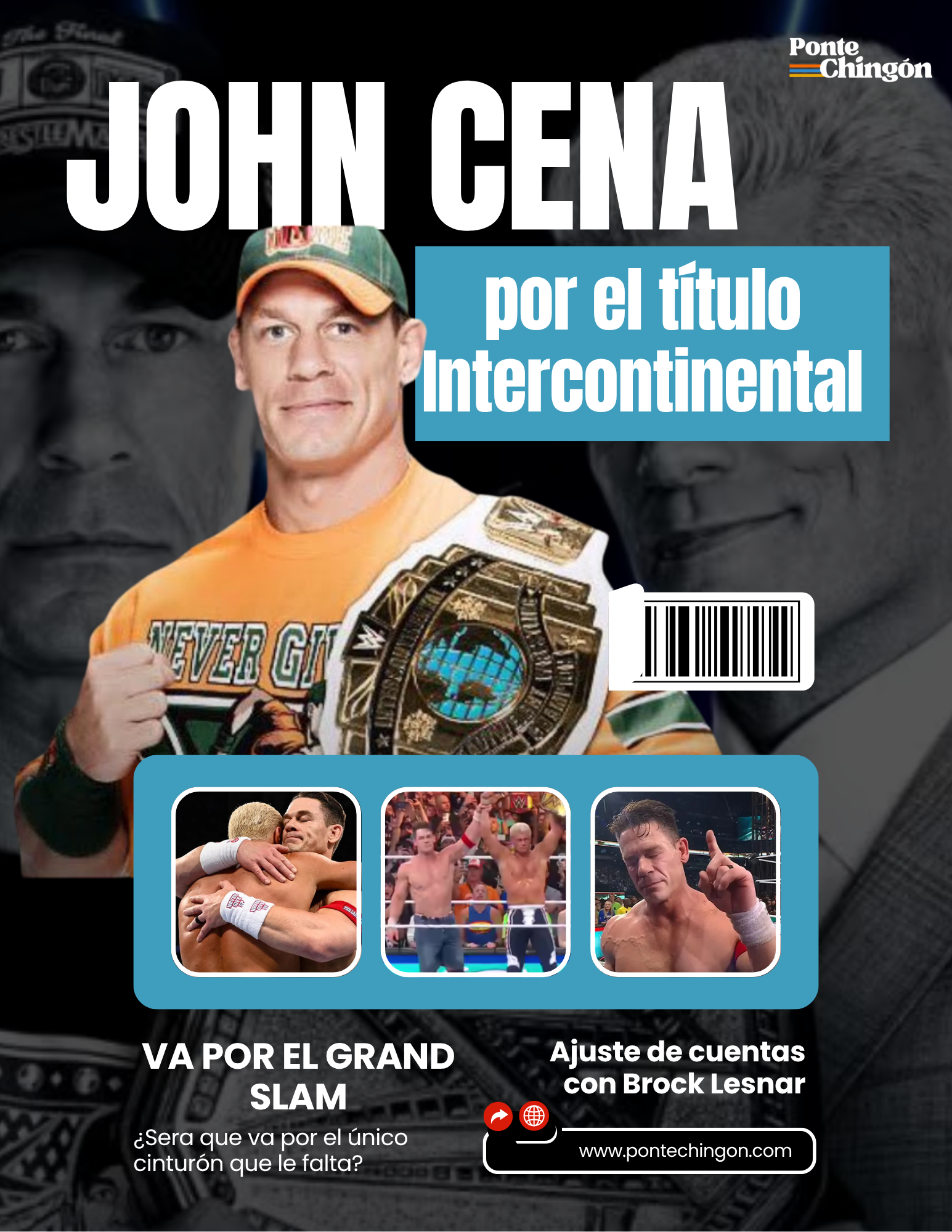 John Cena por el titulo intercontinental