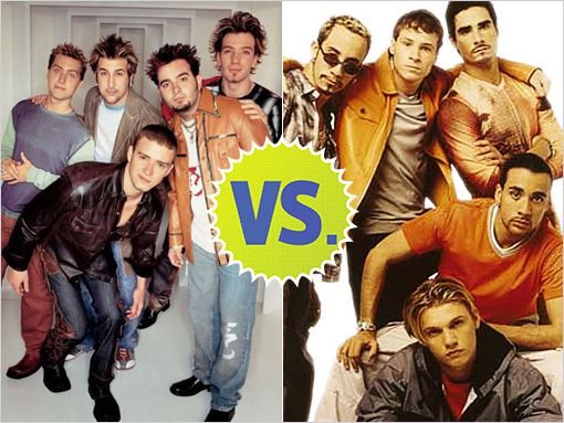 Backstreet Boys vs Nsync