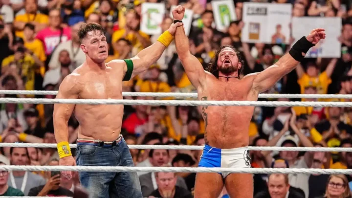 John Cena vs AJ Styles en Crown Jewel 2025