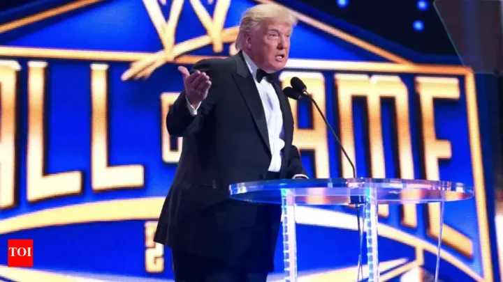 Donald Trump WWE Hall of Fame