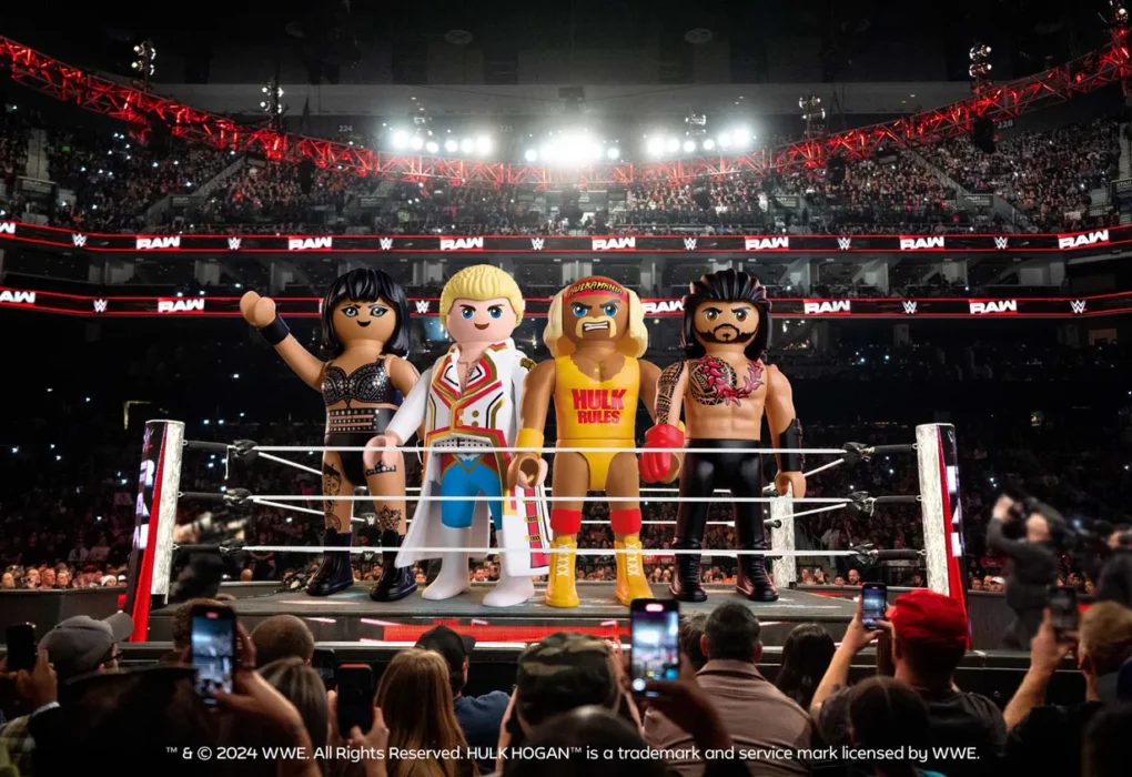 Playmobil lanza figuras de WWE