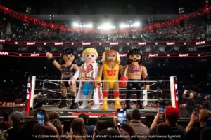 Playmobil lanza figuras de WWE