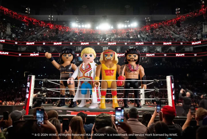 Playmobil lanza figuras de WWE