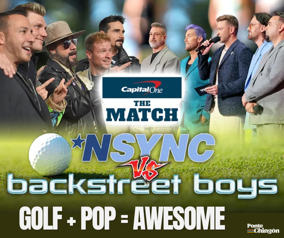 Backstreet Boys vs NSYNC golf en posible edición de The Match en Las Vegas